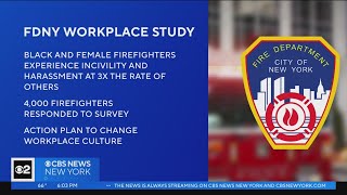 Study Black amp female FDNY firefighters experience more harassment [upl. by Lledal]