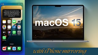 macOS 15 Sequoia is Out  Whatquots New  iPhone mirroring [upl. by Auburn]