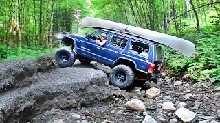 OffRoading with a 2000 Jeep Cherokee XJ [upl. by Anwahsar]