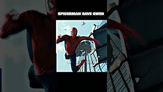 SPIDERMAN SAVED GWEN  SPIDERMAN SAVED WHATSAPP STATUS [upl. by Odraboel271]