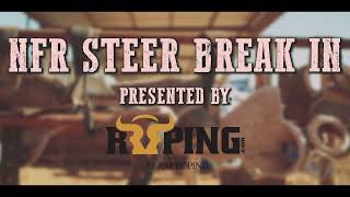 The 2023 NFR Steer BreakIn [upl. by Lareine]