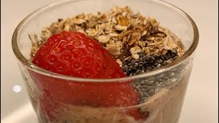 STRAWBERRY OATMEAL  Breakfast Smoothie Recipe  Oats Recipe for Weight Loss  Healthy Smoothie [upl. by Assirod]