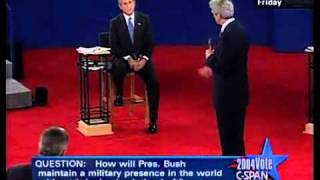 2004 2nd Presidential Debate Part 3 [upl. by Golding]