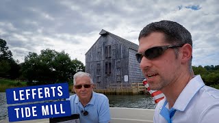 Inside an 18th Century Tide Mill  Lefferts Tide Mill  Lloyd Harbor NY [upl. by Treborsemaj]