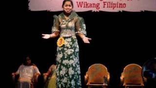 Araw Ng Lahi  Vanes Talumpati [upl. by Wesla299]