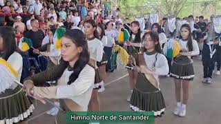 I Festival Juvenil Bandas de Marcha quotNorte Territorio de Pazquot Himnos [upl. by Iinde58]