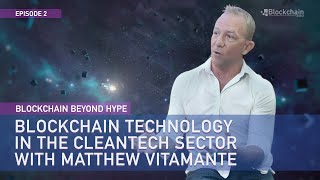 Blockchain in Cleantech  Matthew Vitamante  BBH2 [upl. by Avuha904]