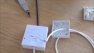 How to wire a phone extension from a BT Master socket UK [upl. by Kamaria916]