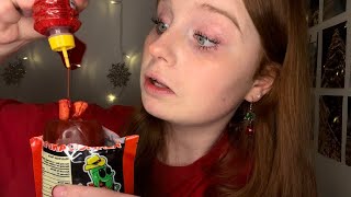 ASMR Trying A Chamoy Pickle Kit [upl. by Whittemore]