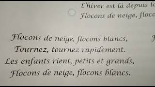 la chanson de flocons de neige avec rim [upl. by Atsyrk]