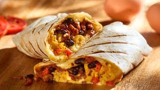 Chorizo amp Egg Breakfast Burritos [upl. by Nicolis482]