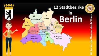 Die 12 Bezirke in Berlin I Grundschule 4 I HD [upl. by An]