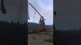 Trebuchet Shooting at Talmberg in Kingdom Come Deliverance [upl. by Myrt]