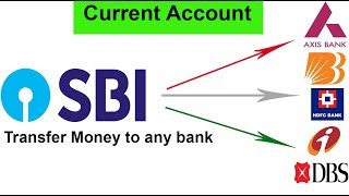 How to Transfer Money from SBI current account  sbi corporate banking fund transfer in hindi [upl. by Angele468]