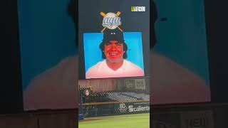 ¡Vuela alto Toro Rinden HOMENAJE a Fernando Valenzuela en el Charros vs Yaquis [upl. by Verena932]