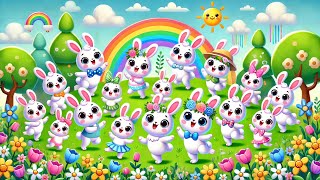 Rabit Dance Party 🐇 Fun amp Energetic Rabbit Dance for Kids  Majedar Poem Videoquot [upl. by Nue]