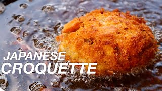 Japanese croquettes  Korokke  コロッケ [upl. by Goran]