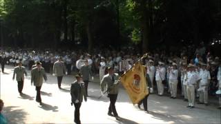 Schützenzug Düsseldorf 20130714 Parade Video 2 [upl. by Ydac]