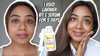 Why amp How to use Vitamin C Garnier Vitamin C Review ad [upl. by Anwat628]