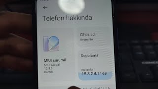 Xiaomi Redmi 9A dandelion global mıuı 1257 yazılım yükleme📲 [upl. by Atinnek577]