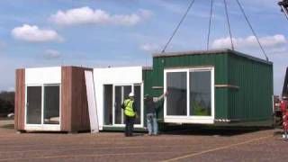 Prefab home installation in UK [upl. by Alleram]