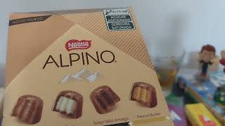 Novos sabores de Bombom Alpino  Peanut Butter e Coco [upl. by Etireuqram]