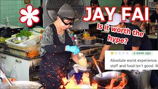 Is Jay Fai Still Worth The Hype 1 Michelin Star STREET FOOD restaurant in Bangkok [upl. by Aneekal]