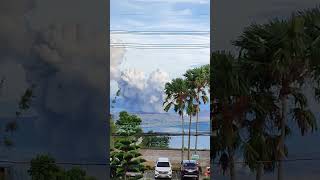 Taal volcano erupts in Tagaytay Philippines [upl. by Meekahs]