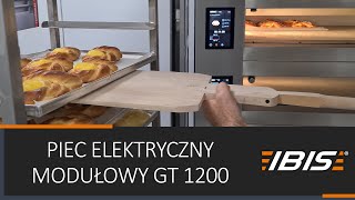 Równomierny wypiek drożdżówki  piec elektryczny cukierniczy IBIS GT 1200 [upl. by Kreiner8]