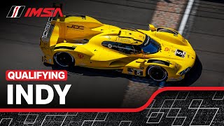 2024 IMSA Battle At The Bricks at INDY  Qualifying  WeatherTech Championship  Indianapolis IN [upl. by Yttig]