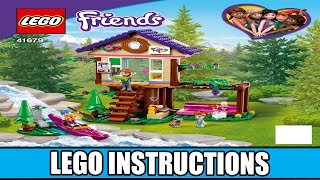 LEGO Instructions  Friends  41679  Forest House [upl. by Hemingway8]