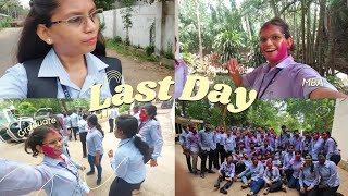 Last Day of College  Exam Khatam  MBA College of IT and Management  GP69 collegelife [upl. by Belldas]