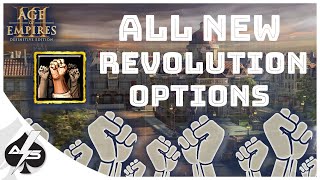 All New Revolution Options  Age of Empires 3 Definitive Edition [upl. by Nomaj]