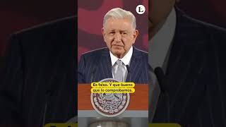 lamañanera  amlo desmiente que se vaya a divorciar [upl. by Hilar]