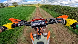 Riding An Enduro Event With 14 Miles Of Amazing Trails [upl. by Taddeusz862]