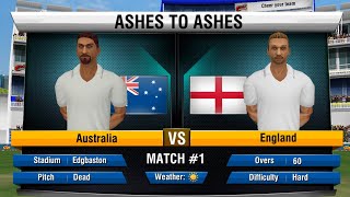 Ashes 2019 1st Test  Day 1 Australia vs England WCC2 Prediction World Cricket Championship 2 Game [upl. by Gail]