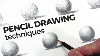 Pencil Drawing Techniques [upl. by Mace]