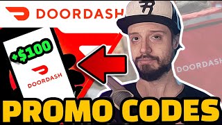 How to get 100 Doordash Promo Code  Free Food Orders  Credit  Doordash Coupon Code [upl. by Crawley]