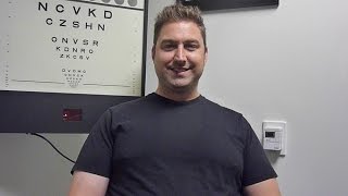 Dave talks about life 1 year after having Holcomb C3R Crosslinking Intacs and CK [upl. by Jewell]