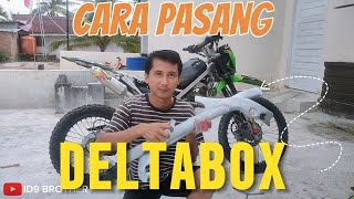 CARA PASANG DELTABOX PNP KLX BF 150 ‼️ klxboreup klx150 klx deltabox [upl. by Calv]