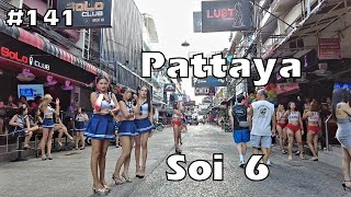 Soi 6 Pattaya  What Pattaya looks like now [upl. by Drona]