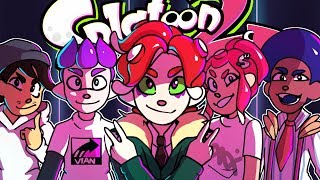 Splatoon 2 But 8 Idiots are Playing Dumb Meme Games [upl. by Arondell]