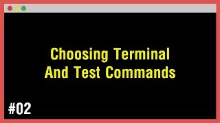 Arabic Learn Command Line 02  Choosing Terminal And Test Commands [upl. by Latsyek589]