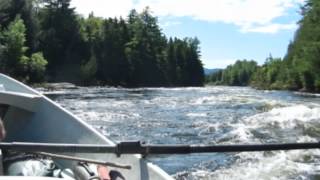 Running the East Outlet Sluice in a Drift Boat [upl. by Adniralc311]