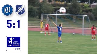 EnBWOberliga  BJuniorinnen Karlsruher SC  SC Sand 202425 [upl. by Aniroc]