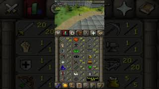 OSRS Fletching 1015 runescape shorts [upl. by Satsok514]