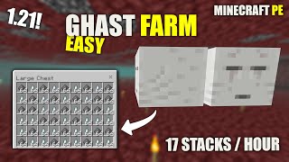 Cách Làm Máy Farm Ghast Đơn Giản Trong Minecraft Bedrock [upl. by Akerley]