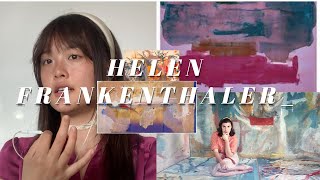 Helen Frankenthaler The Lyrical Artist Behind the Viral Pinterest Photo [upl. by Sweet]