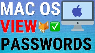 How To View Saved Passwords On MacBook amp Mac [upl. by Hgielyak]