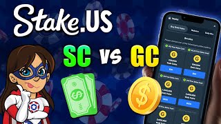 How to Redeem Money on StakeUs Gold Coins Stake Cash Wagering Requirements Cash Out [upl. by Annaigroeg929]